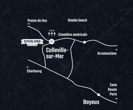 Au Coeur D'Omaha Beach - Colleville-Sur-Mer - Gite 1 Zewnętrze zdjęcie