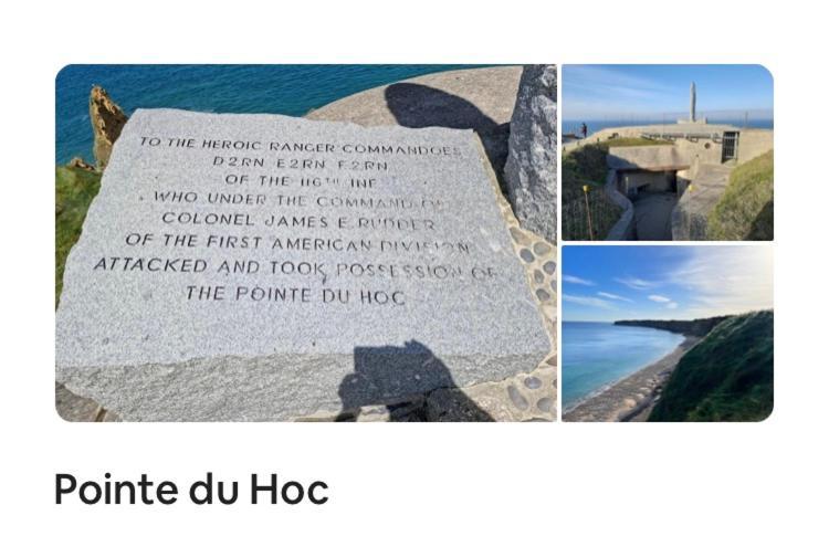 Au Coeur D'Omaha Beach - Colleville-Sur-Mer - Gite 1 Zewnętrze zdjęcie